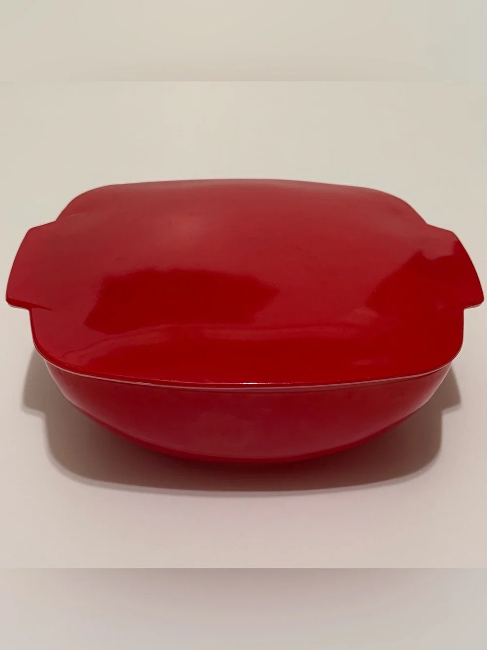 Vintage 1950s Pyrex Hostess Casserole Square Bowl with Lid